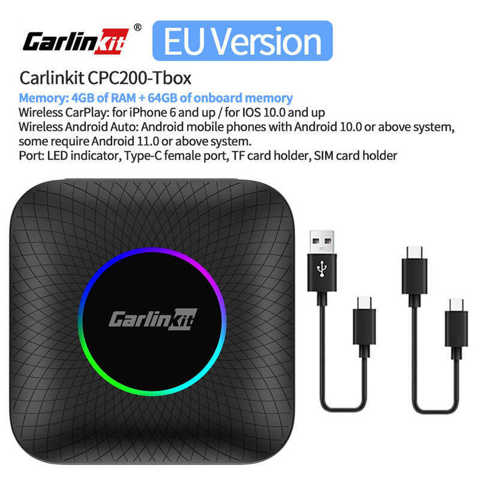 Carlinkit cpc200-tbox plus - купить недорого | AliExpress