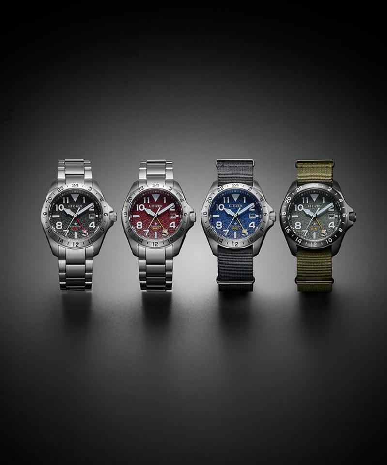 Мужские часы Citizen Promaster Land Eco-Drive GMT 200M BJ7150-50E