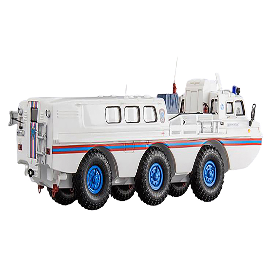 ZIL 49061 MES BLUE BIRD (USSR RUSSIA CAR) WHITE | ЗИЛ 49061 МЧС