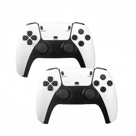 Двойной Беспроводной Контроллер Один-к-двум Игровой Контроллер 2.4g Поддержка Box Emuelec TV PS Android