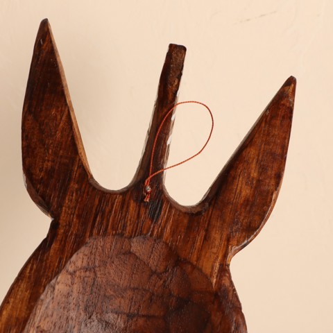 2 шт. Маска 'Зебра', 50x11x5 см, дерево