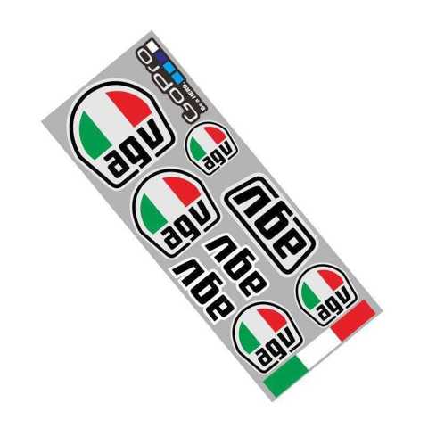 AGV K1 Изогнутый K3 Наклейка K5 Шлем На Полушлем Наклейка Полный DGL Отражающая Водонепроницаемая Для