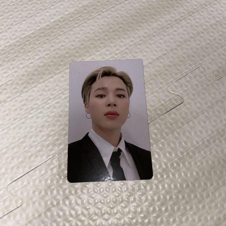 ИСПОЛЬЗОВАННЫЙ] Официальный DVD BTS Jimin JIMIN Trading Card