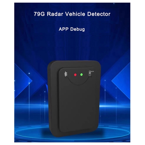 Радар-детектор транспортного средства частотой 79 ГГц Заменяет петлевой детектор для отладки телефонного приложения системы парковки автомобилей