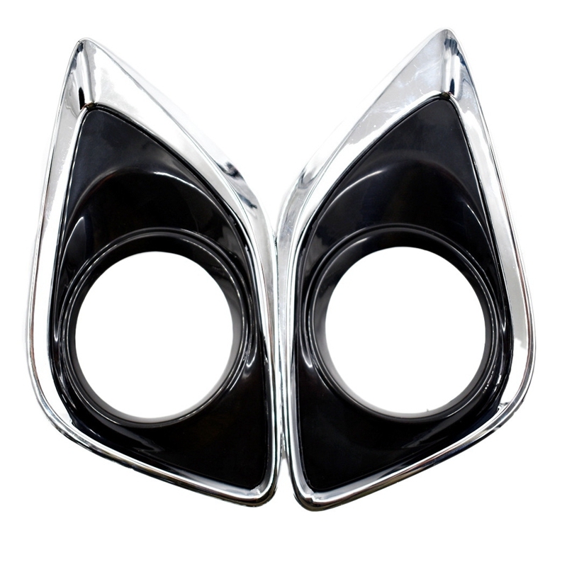 

2шт Автомобильный передний бампер Противотуманная фара Решетка радиатора Крышка противотуманной фары Накладка для Toyota Venza 2013-2016