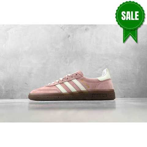 Обувь КроссовКи Кроссовки AdidAs Originals HANDBALL SPEZIAL Розово-белые KJ6305 Экспорт Удобство