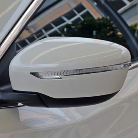 Светодиодный Индикатор поворота зеркала заднего вида для Nissan X-Trail Rogue Qashqai Murano 2014 2015 2016 2017 Повторитель поворота (правая сторона