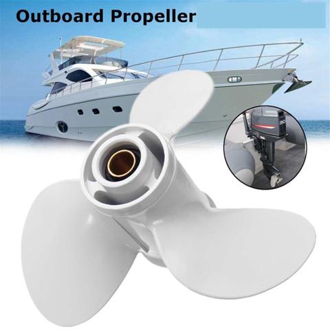Морской подвесной винт 9-7/8x12 для Yamaha 20-30 л.с. 664-45954-01-EL Морской винт из алюминиевого сплава с 10 шлицевыми зубьями
