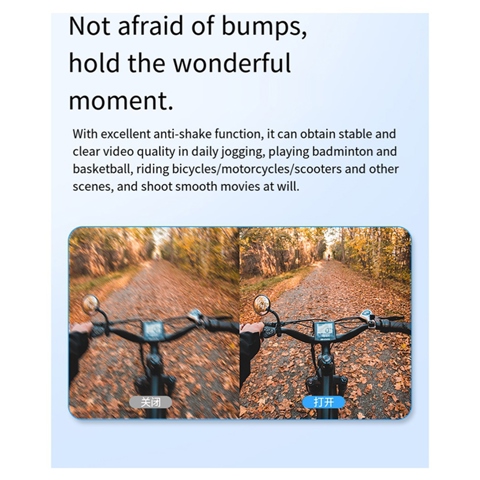 Экшн-камера с защитой от встряхивания 4K WIFI Карманная камера с беспроводным пультом дистанционного управления для езды на велосипеде на открытом воздухе Спортивная камера Bodycam