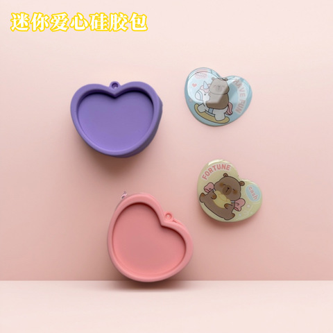 Cartoon coin purse Новый Силиконовый КошелеК Милый Мультяшный Мини-кошелек СамоСтоятельного ИзготовленИя ИндИвИдуальный Мини-Меш