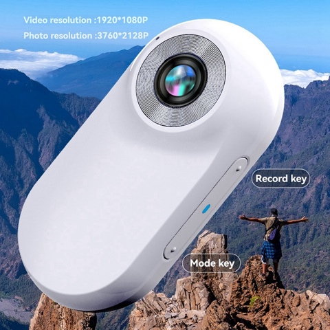 Камера-ошейник для домашних животных Для камеры для домашних животных И монитора с широкоугольным объективом, Мини-Портативная Стабилизированная Спортивная Камера для тела