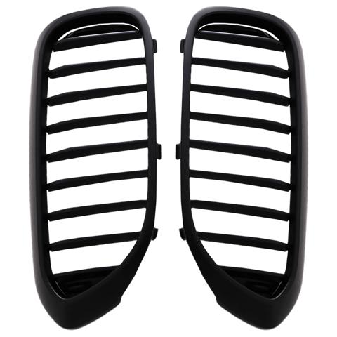 Решетки для переднего бампера, гоночные решетки с одной линией для BMW 5-Series G30/G31/G38 530i 540i 550i, матовый черный