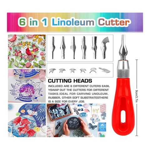 14шт Резиновый блочный штамп для вырезания блоков Набор резиновых штампов, набор для изготовления штампов своими руками, для гравюры