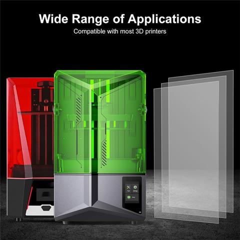 3ШТ Защитной пленки PFA 273 X 176 Мм для ELEGOO Saturn 4, Saturn 4 Ultra Пленка PFA для 3D-печати