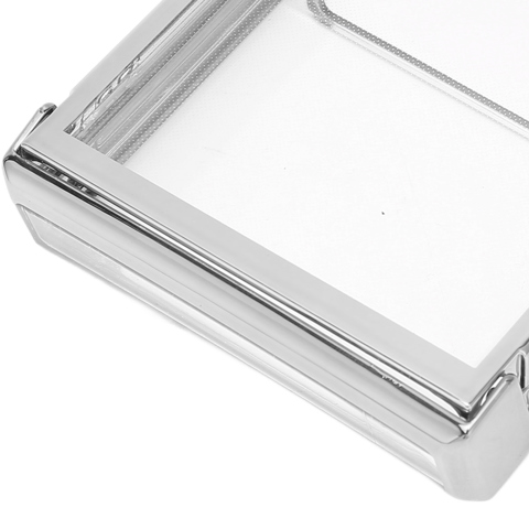 Складной чехол для телефона с ударопрочной электропожаренной прозрачной пластиковой задней панелью, стильный для Samsung Galaxy Z Flip 3, серебристый