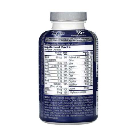Men's 50+, Complete Multivitamin, 200 tablets