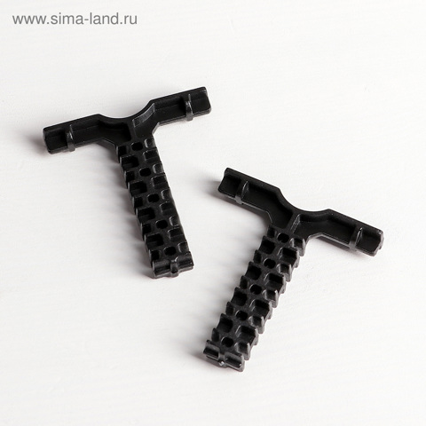 2 шт. Кашпо на перила 'Ротанг', 12 л, коричневое