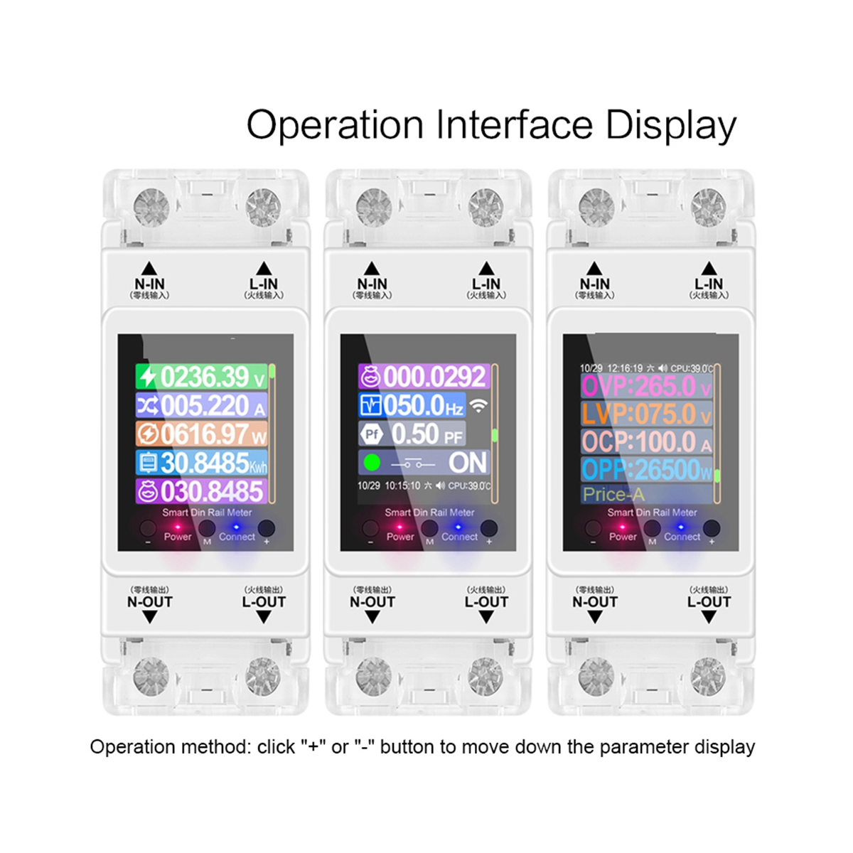 

AT2PW 100A Tuya WIFI Счетчик энергии на Din-рейке Smart Switch Пульт дистанционного управления AC 220V Цифровой Вольт Квтч Измеритель коэффициента частоты