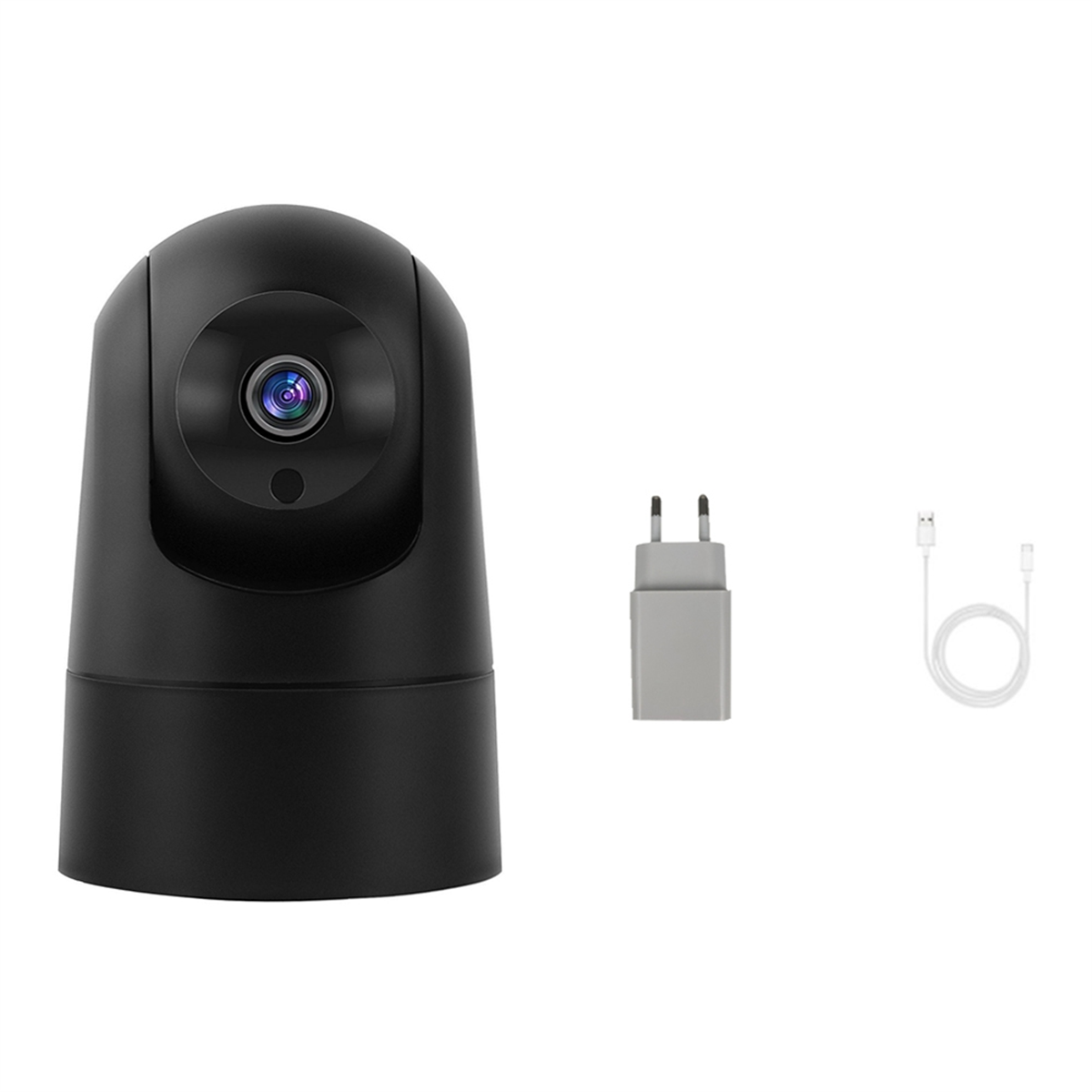 

WiFi Камера 5G Камера видеонаблюдения Mini Indoor Security Camera Черный штекер EU