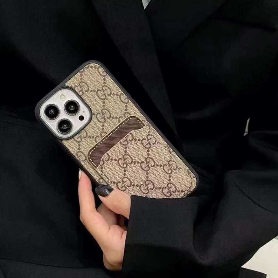 Чехол для мобильного телефона GUCCI, подходит для iPhone15/14/13