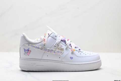 кроссовки Обувь Продажа На NIKE AIR FORCE 1 07 LV8 Pure низкие Air Force, Foreign Trade, полная ладонь, встроенная сотовая возду