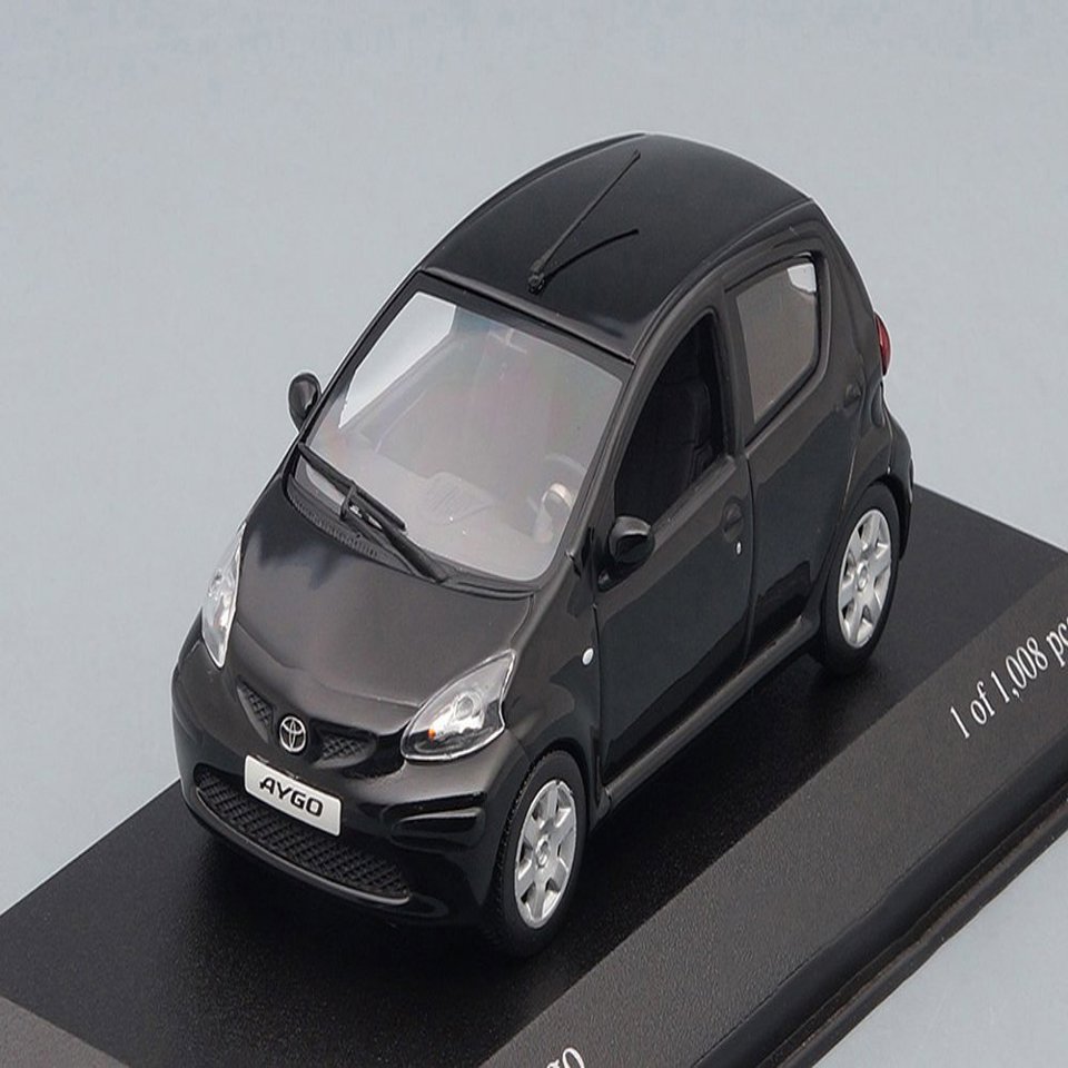 Миниатюра Toyota Aygo 2005 Черный 1:43 Minichamps | AliExpress