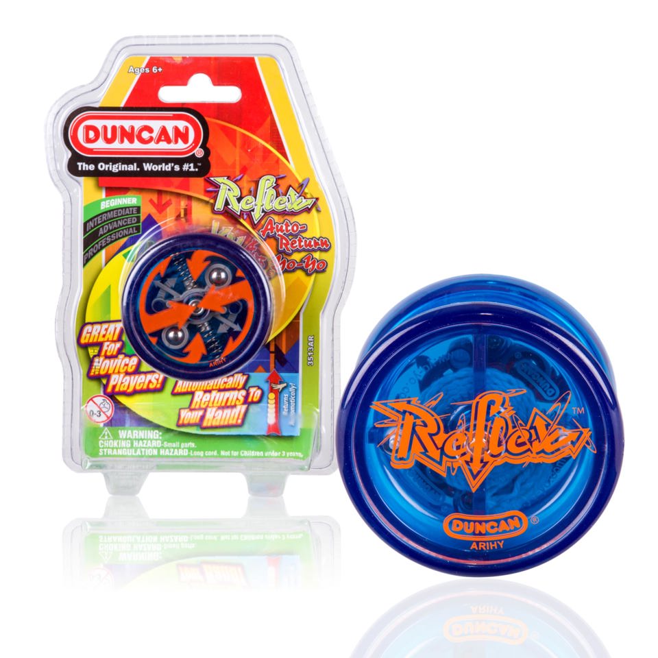 スポーツトイ・アクショントイ Duncan Super Glow Yo-Yo Duncan Toys - Йо-йо с автоматическим возвратом Reflex, Йо-йо для