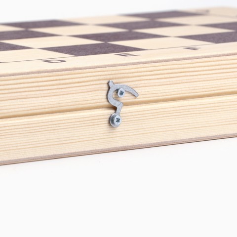 Шахматы большие гроссмейстерские, турнирные, 43x43 см, король 10.5 см, пешка 5 см