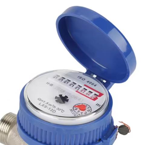 Домашний счетчик воды 15Мм 1/2 дюйма Счетчик холодной воды с фитингами Счетчик холодной воды 15Мм