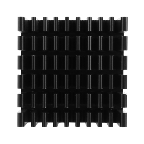 2 шт. Алюминиевый радиатор 40x40x30 мм черного цвета