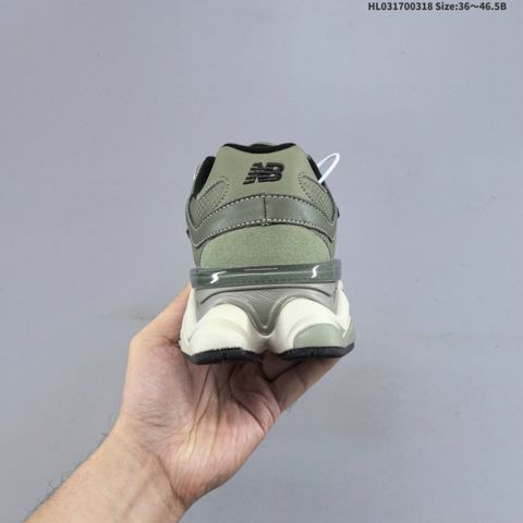 New Balance 9060 New Balance ретро повседневные кроссовки комбинация космическая двойная сетка Обувь кроссовки Доступные