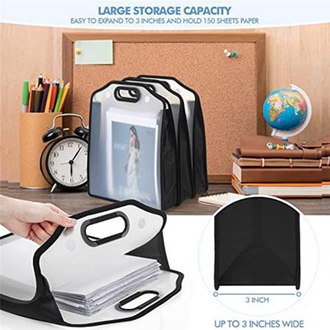 Коробка для хранения бумаги для скрапбукинга Коробка для бумаги для скрапбукинга 12x12 дюймовых листов Расширяющаяся для хранения бумаги для хранения виниловых ковриков для рукоделия Фото