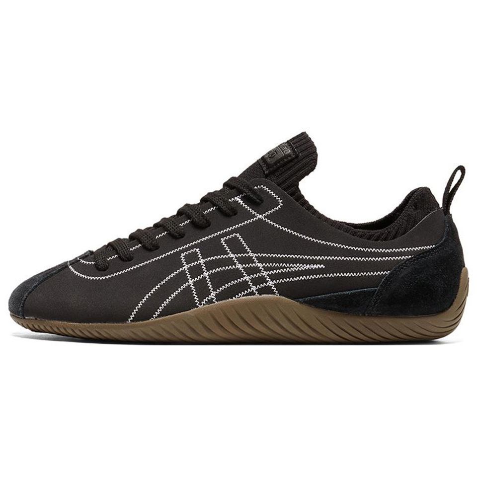 Черно-белые кроссовки унисекс Onitsuka Tiger Sclaw 1183B969-001
