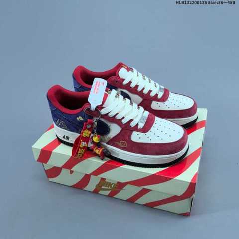 Кроссовки NIKE AIR FORCE 1 07 LV8 Year Horse Limited Edition Pure Low Top с полной стелькой кроссовки Обувь Самый легкий