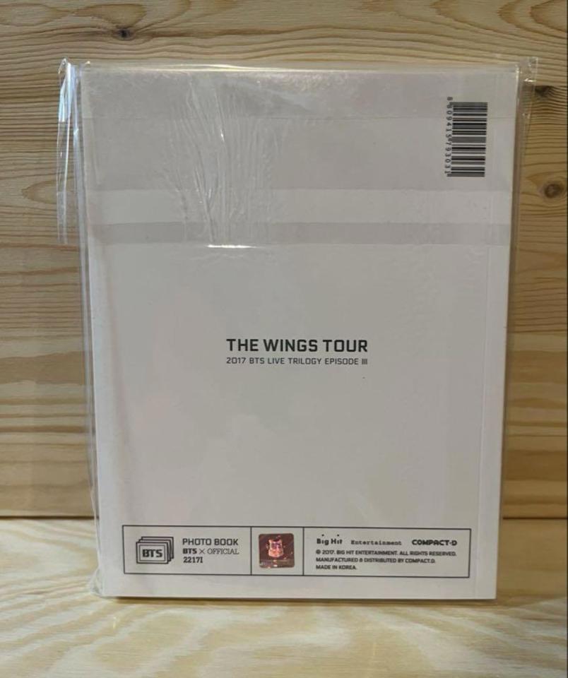 Б/У] Официальный фотобук BTS WINGS Коллекция фотографий лиц