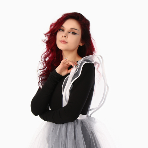 3 шт. Фартук выпускницы 'Милая выпускница', р. 4048