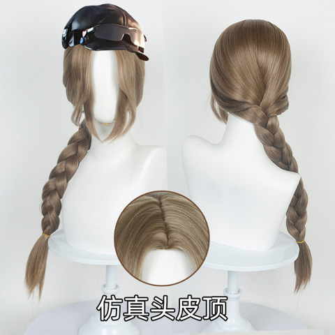 Парик Doukou Delta Force Butterfly COS С Встроенными КосичКами Утолщенными Плетениями И ИмИтацИей Кожи Головы.