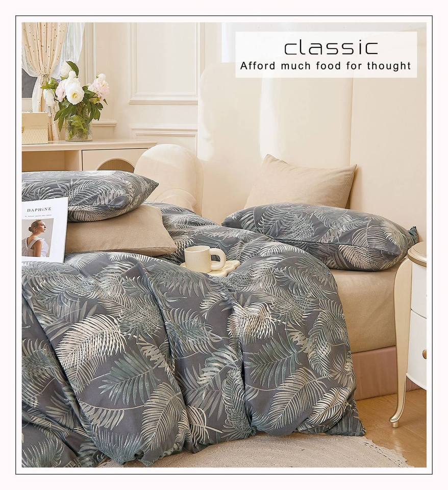 

Комплект постельного белья Египетский Хлопок Размер Евро Семейный 1.5 спальный 2 спальный Сатин Качественное постельное белье