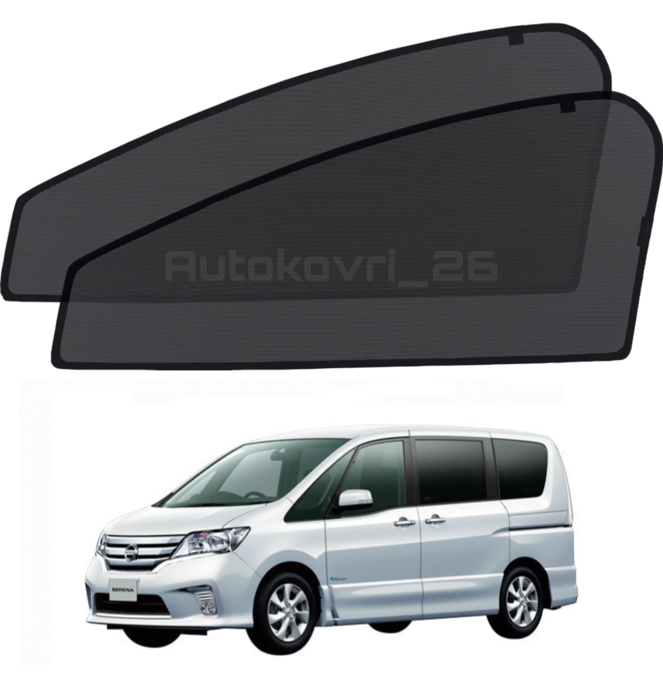 

АВТО ШТОРКИ СЕТКИ КАРКАСНЫЕ НА НИССАН СЕРЕНА 4 NISSAN SERENA C26 (10-16)