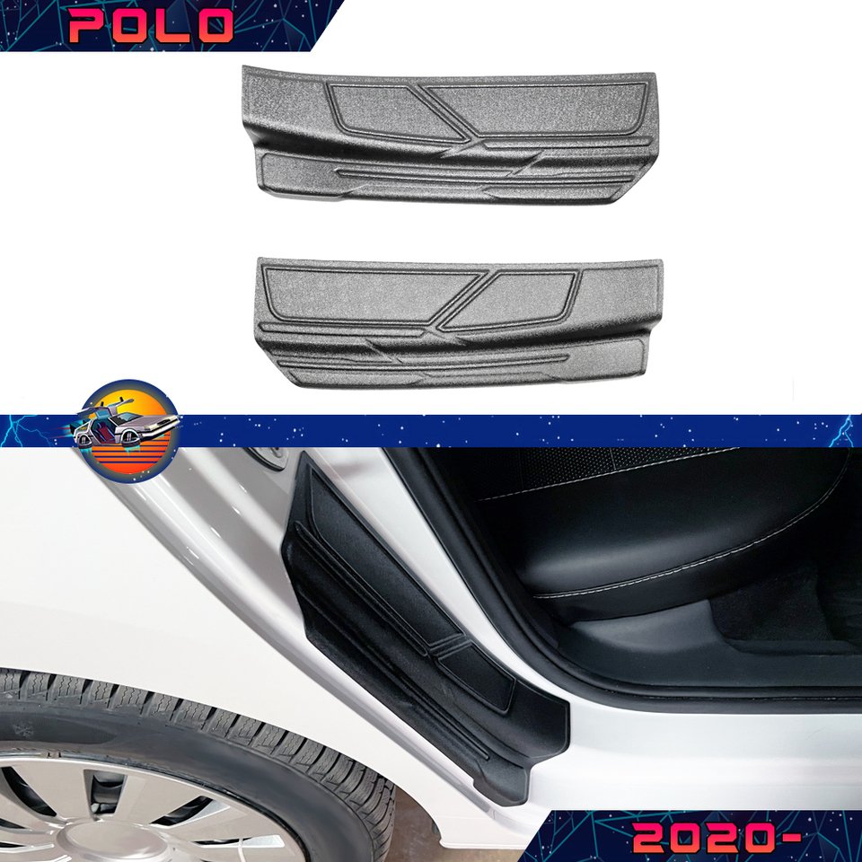 

Накладки на арки в проем дверей для Volkswagen Polo Liftback 2020- в проем дверей, с лентой для наклейки на авто