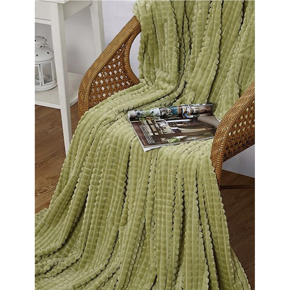 

Плед плюшевый 200*220 см Плед на кровать Плед на диван Мягкий плед Плед пушистый