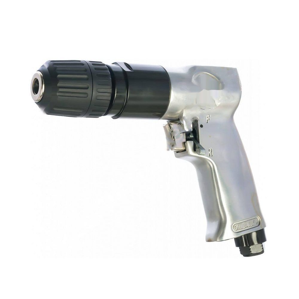 

Дрель пневматическая пистолетного типа с реверсом BYAROSS BRG109 (D10LK), патрон кулачковый, пневмодрель с реверсом