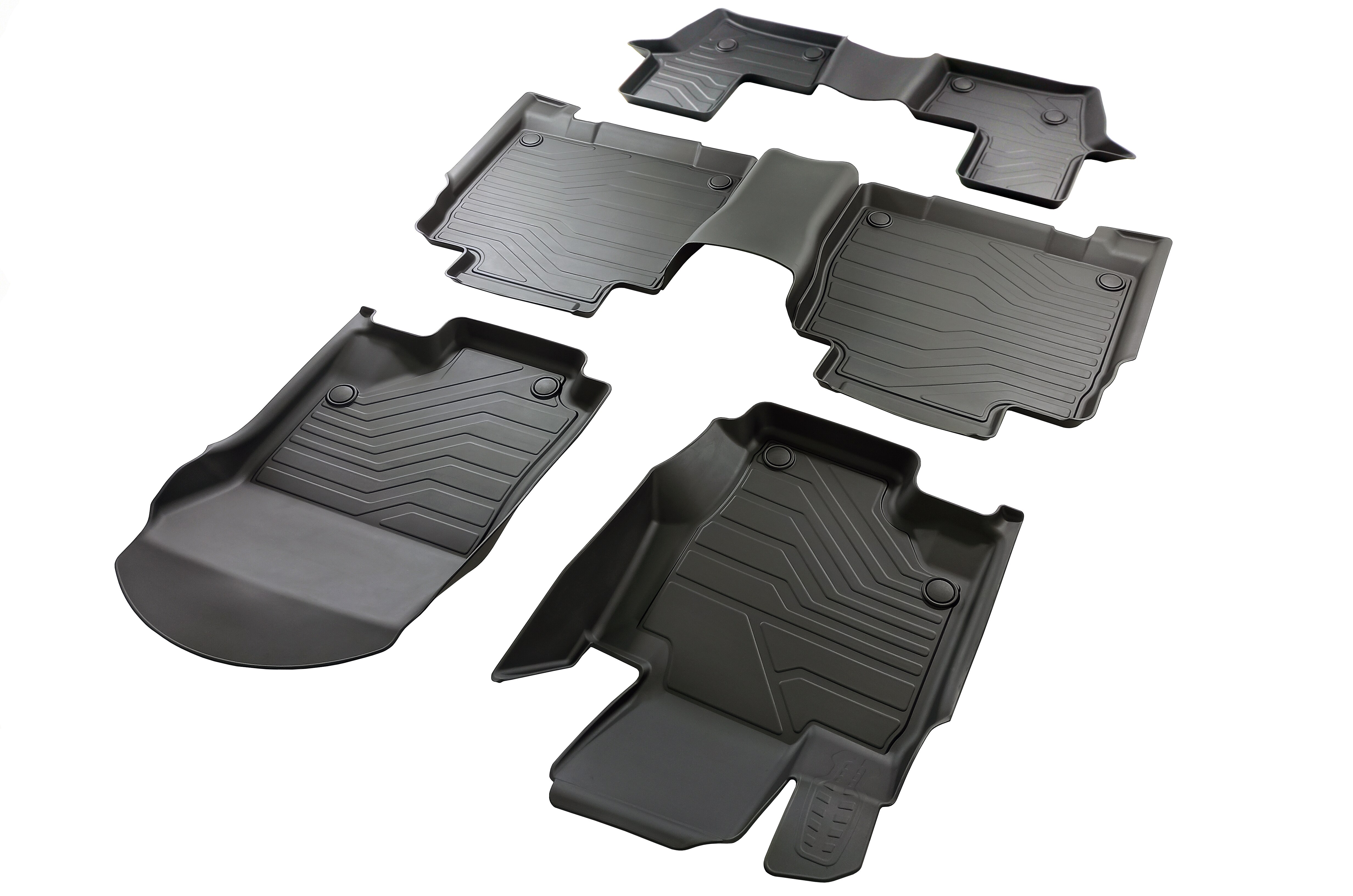 

Коврики резиновые 3D LUX в салон для Mercedes-Benz GLS-Class (X167) 2019- (7 мест) / Автомобильные коврики для Мерседес ГЛС 167