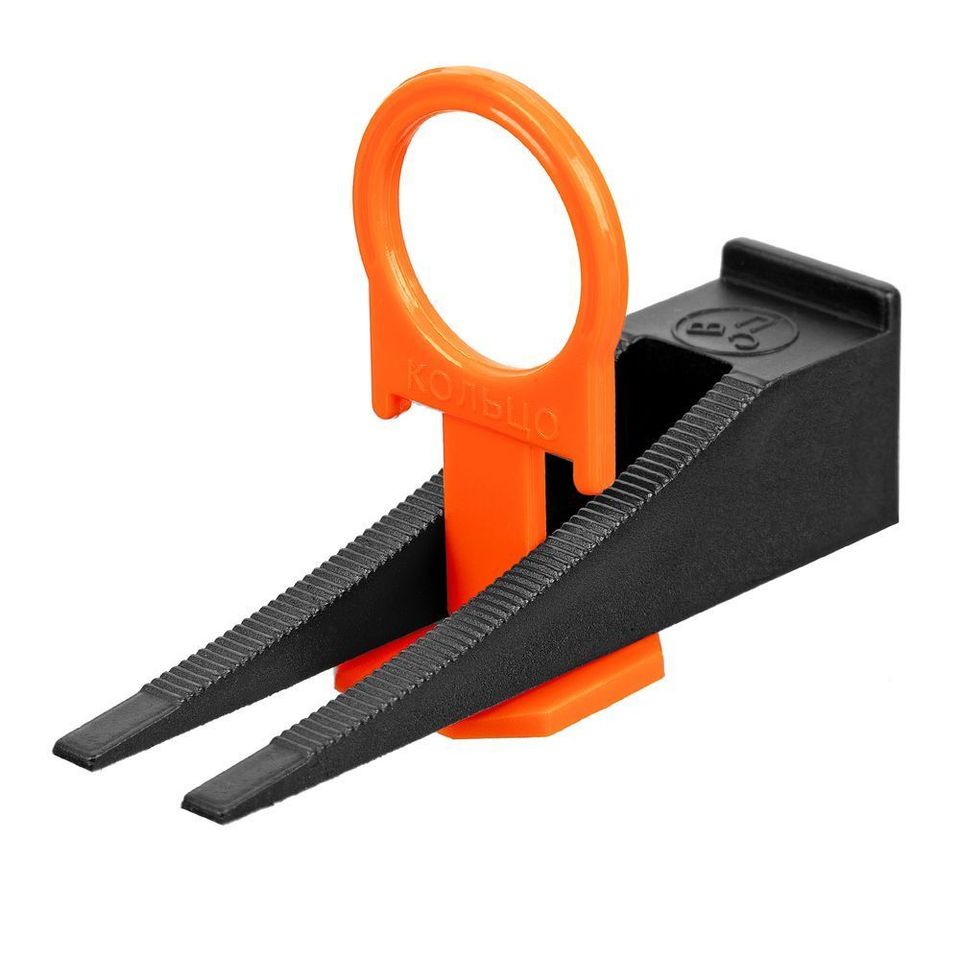 

Комплект зажим + клин для системы выравнивания плитки СВП Кольцо, 50/50 шт. в ведре Сибртех, 88112