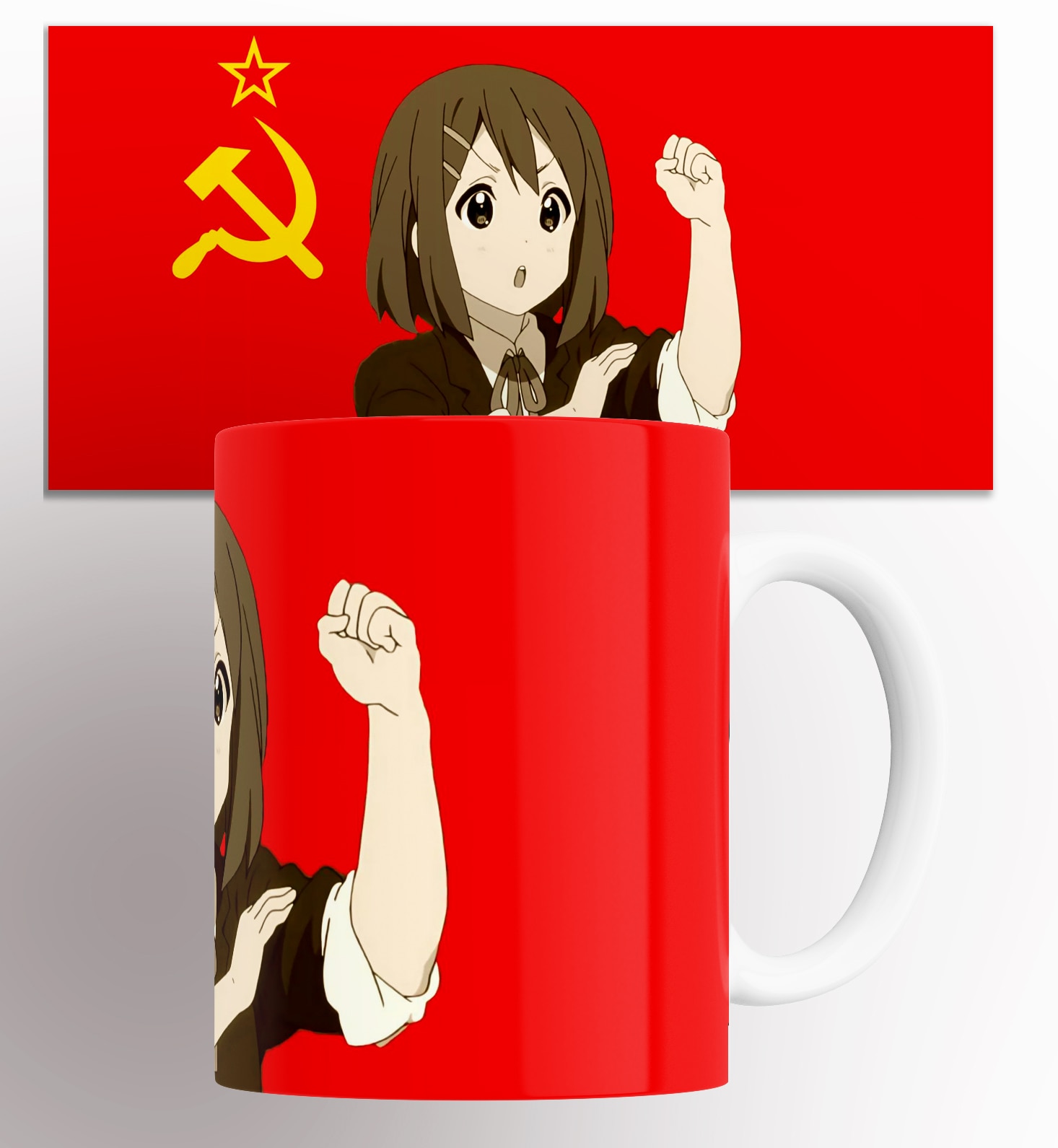 

Кружка rock'n'rolla/Аниме Кей-он/Anime K-On/КР158552/330 мл