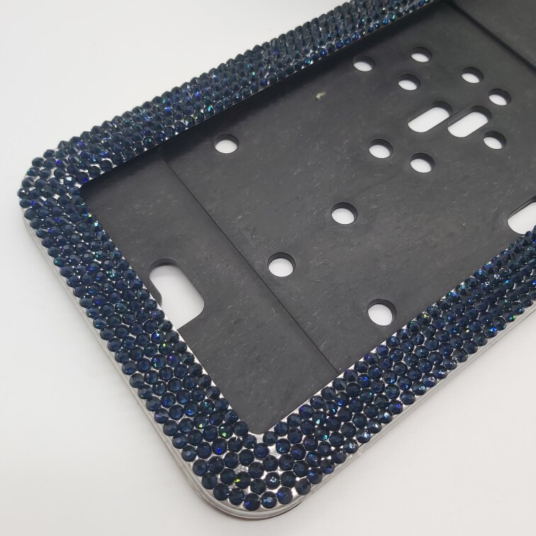 

Номерной знак со стразами. Рамка со стразами. 1штука.