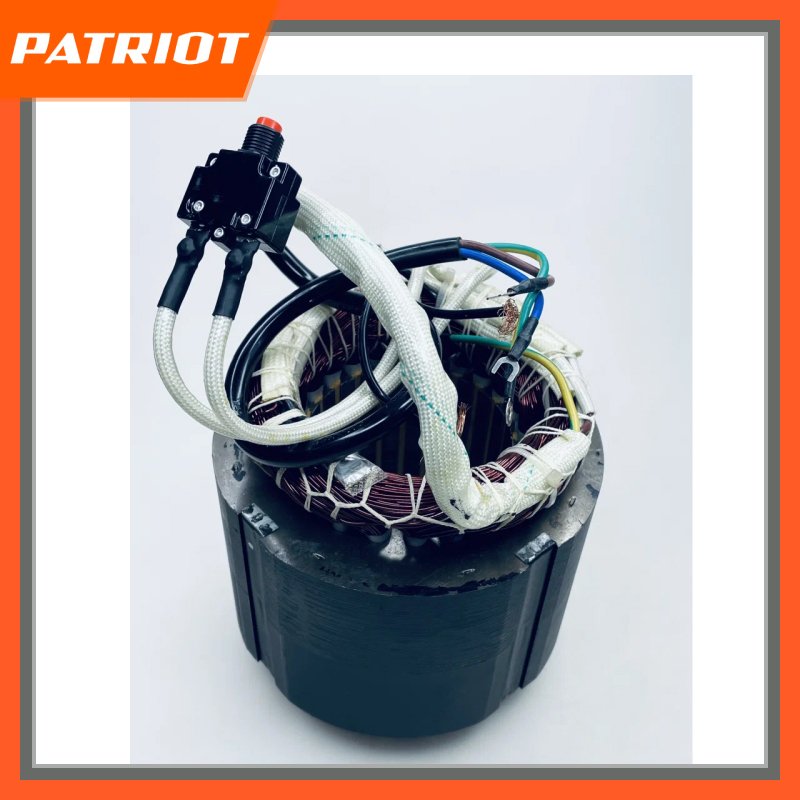 Статор 230v/50hz 3.0HP (железо 95мм) поз. 29 для компрессора Patriot LRM 50-356CV (2018) (006032198)