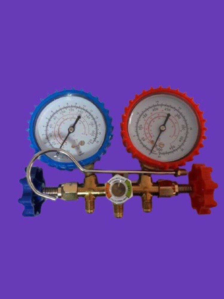 

Манометрическая Станция для заправки кондиционера со шлангами