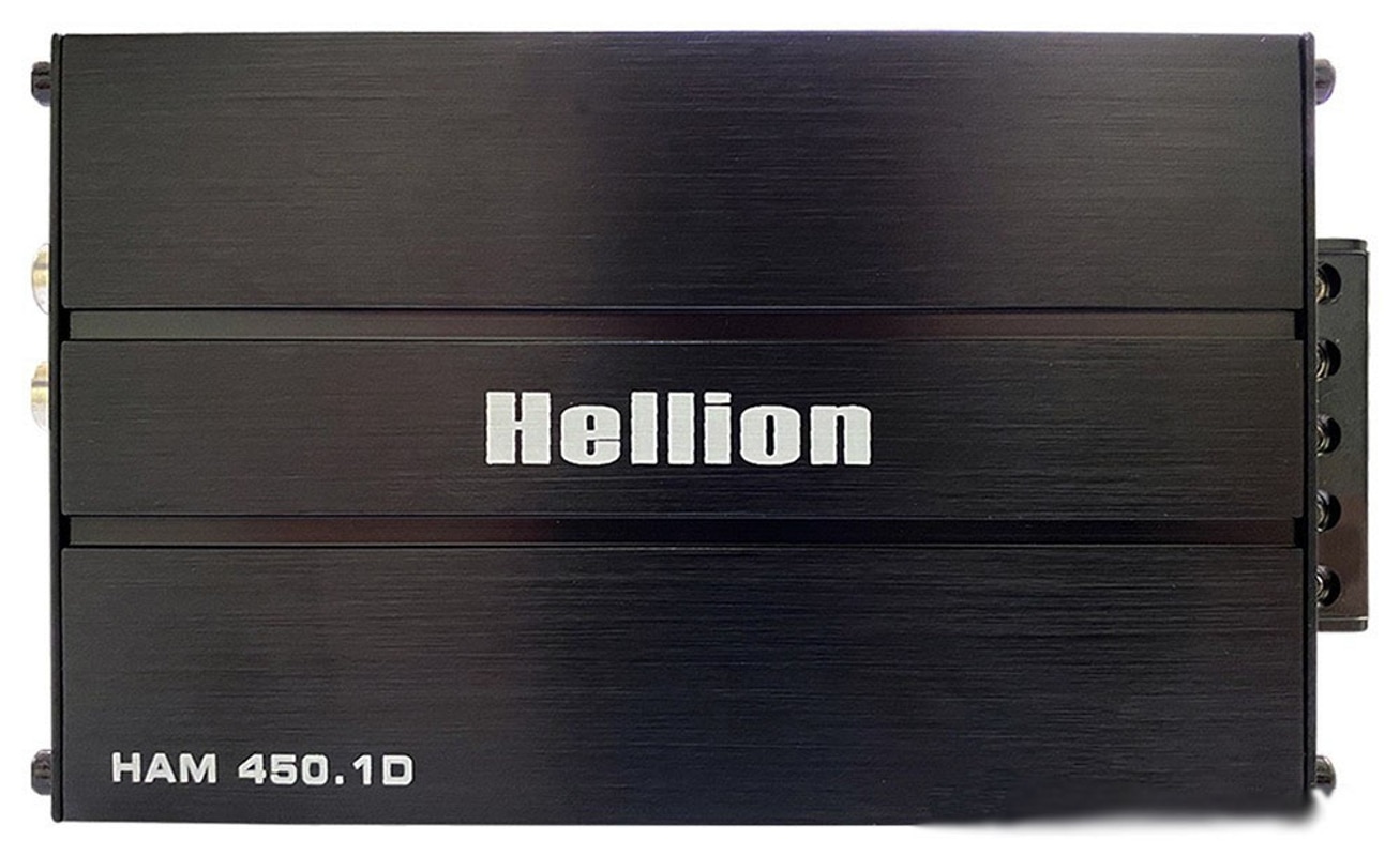 

Усилитель моноблок HELLION HAM-450.1D (ШхВхД), мм 160x84x36