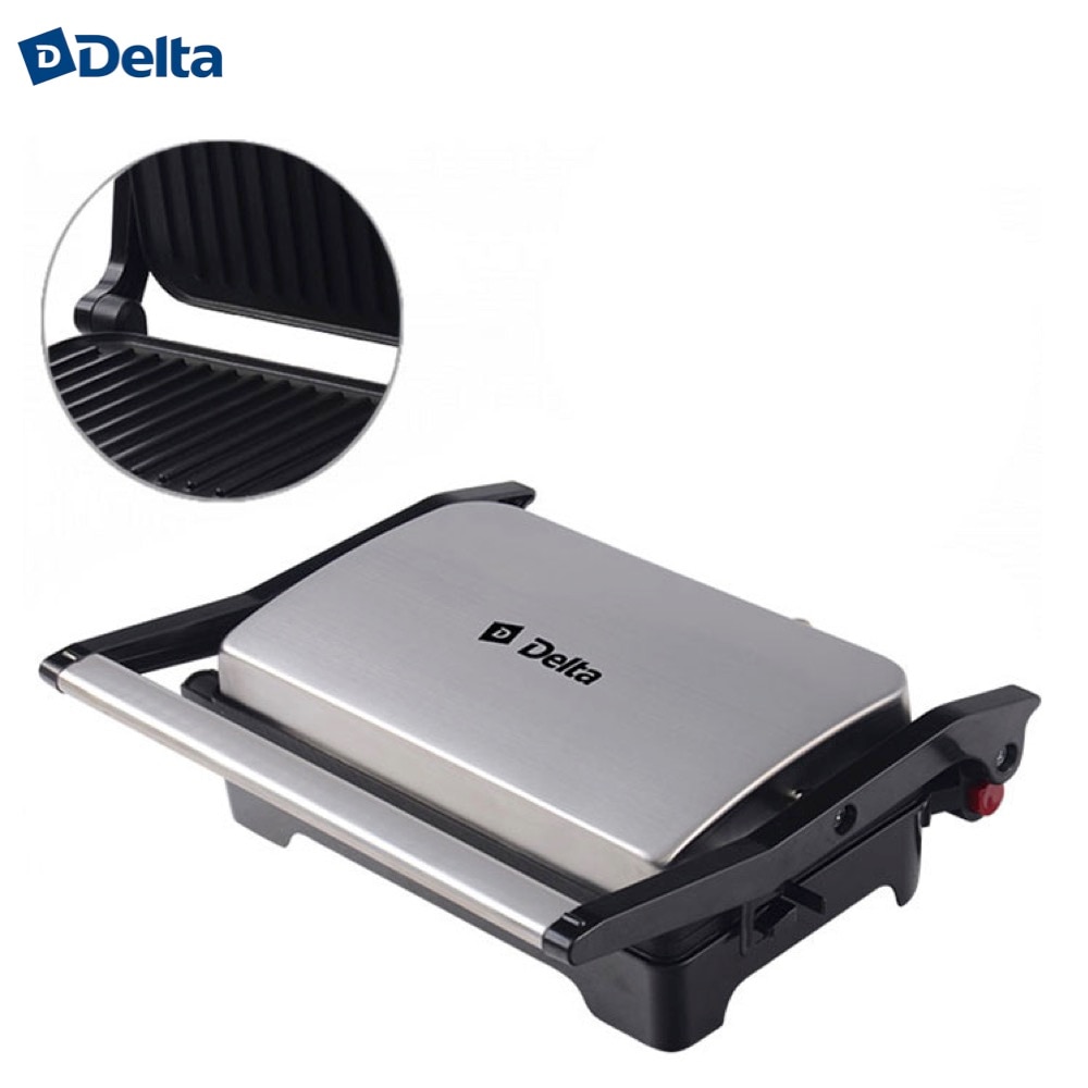 

Электрический сэндвич-гриль DELTA DL-048, панели с антипригарным покрытием